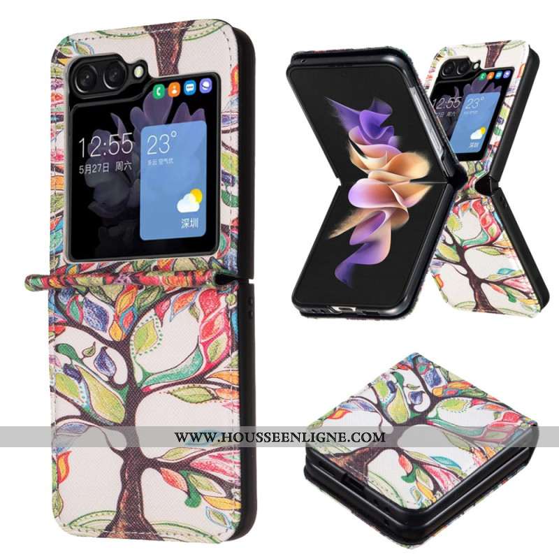 Coque Samsung Galaxy Z Flip 6 Arbre de Vie