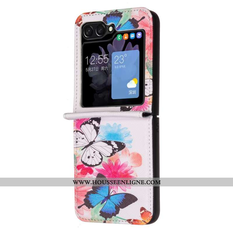 Coque Samsung Galaxy Z Flip 6 Deux Papillons