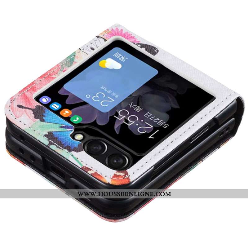 Coque Samsung Galaxy Z Flip 6 Deux Papillons