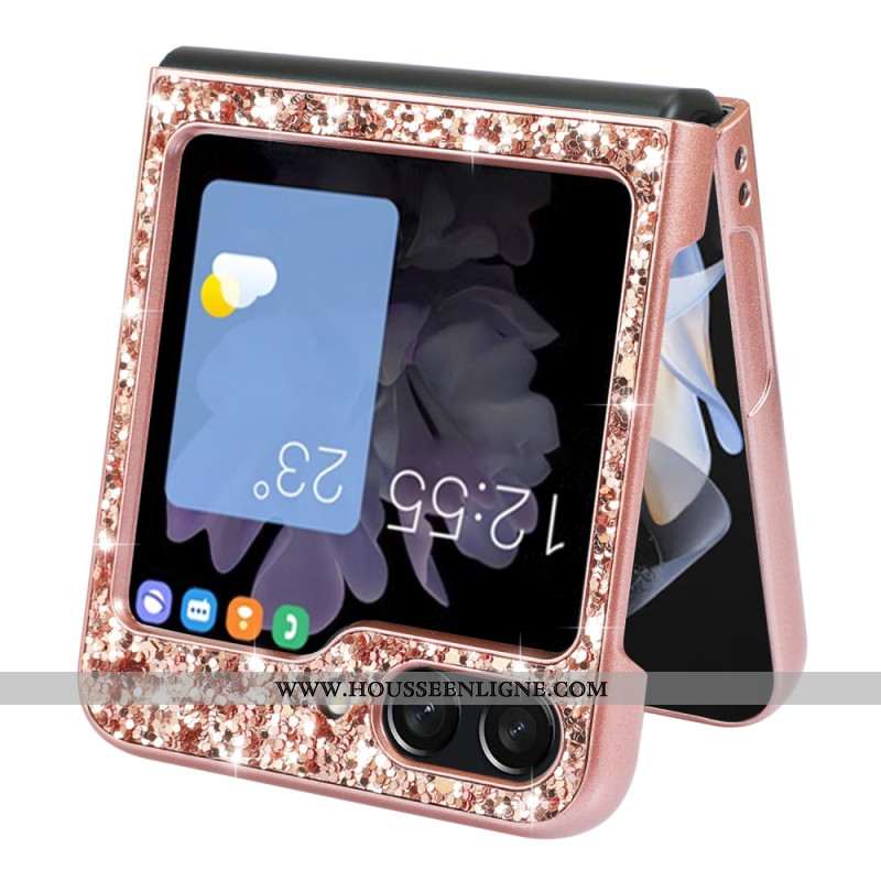 Coque Samsung Galaxy Z Flip 6 Finition Pailletée