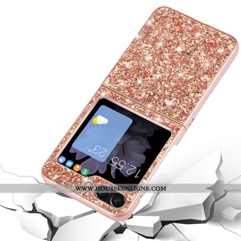 Coque Samsung Galaxy Z Flip 6 Finition Pailletée