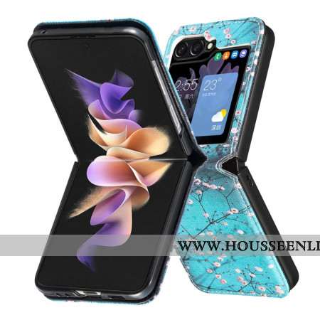 Coque Samsung Galaxy Z Flip 6 Fleurs de Prunier