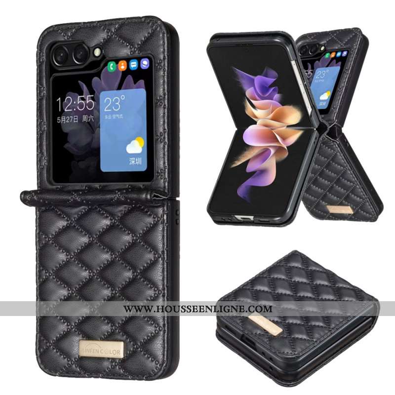 Coque Samsung Galaxy Z Flip 6 Matelassée BINFEN COLOR