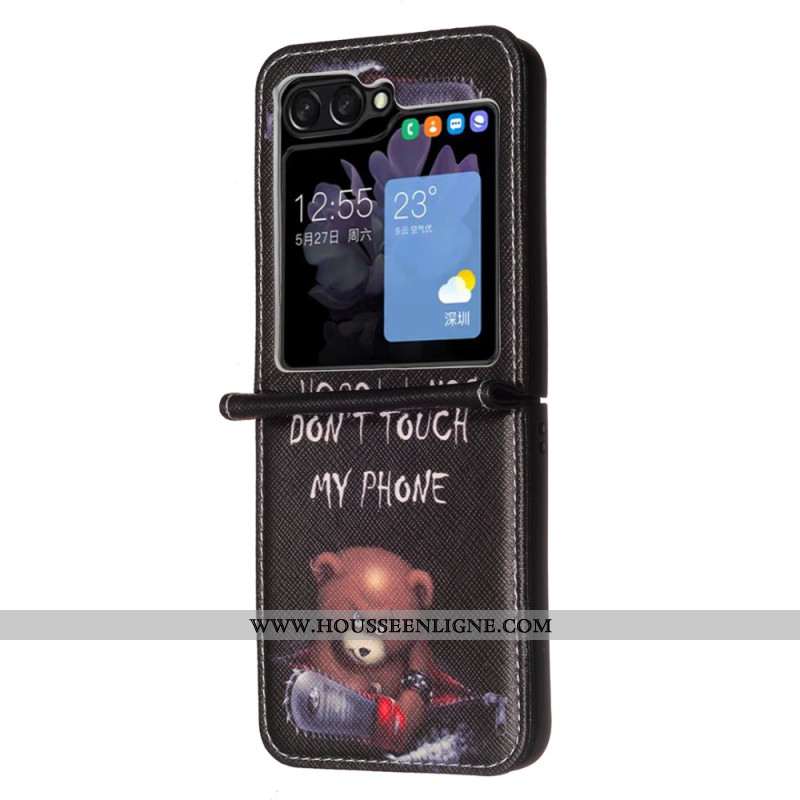 Coque Samsung Galaxy Z Flip 6 Ours Dangereux