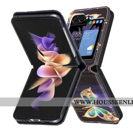 Coque Samsung Galaxy Z Flip 6 Papillon Bijoux