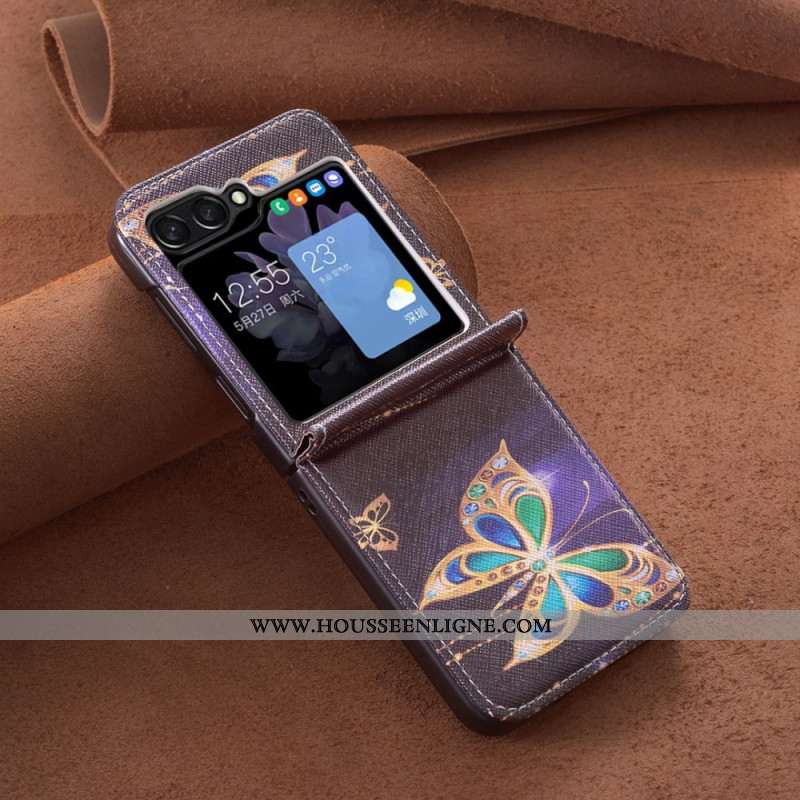 Coque Samsung Galaxy Z Flip 6 Papillon Bijoux