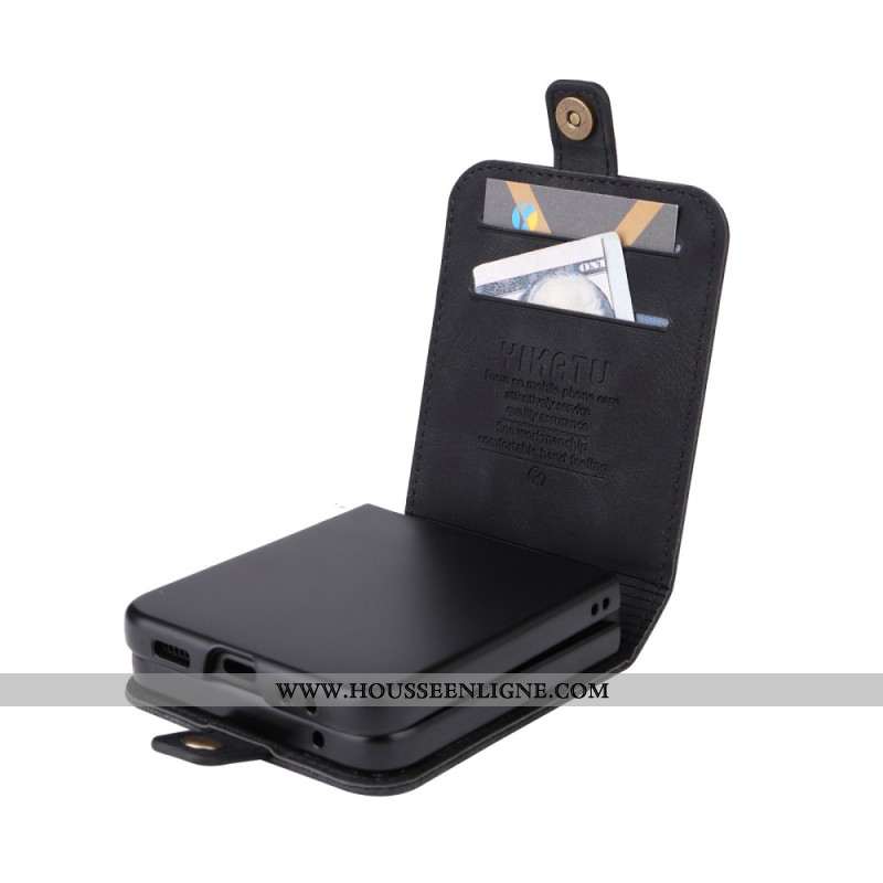 Coque Samsung Galaxy Z Flip 6 Porte-Cartes YIKATU