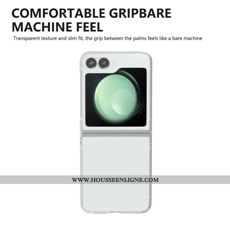 Coque Samsung Galaxy Z Flip 6 Rigide Transparente