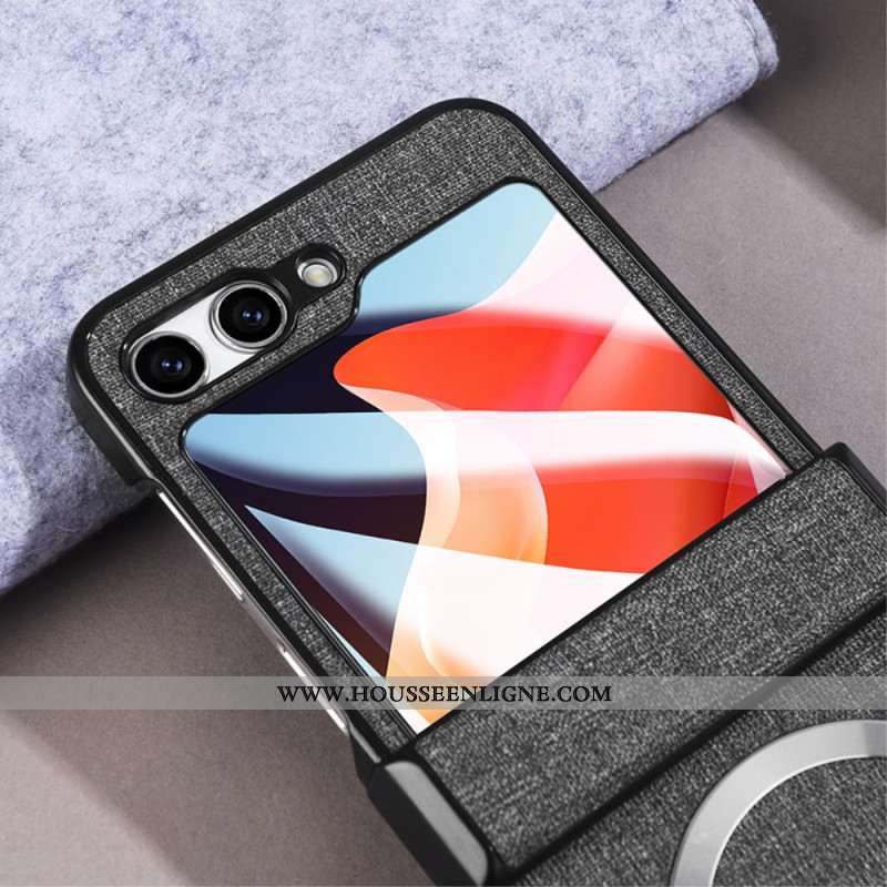 Coque Samsung Galaxy Z Flip 6 Texture Tissu