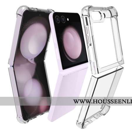 Coque Samsung Galaxy Z Flip 6 Transparente Coins Renforcés ENKAY