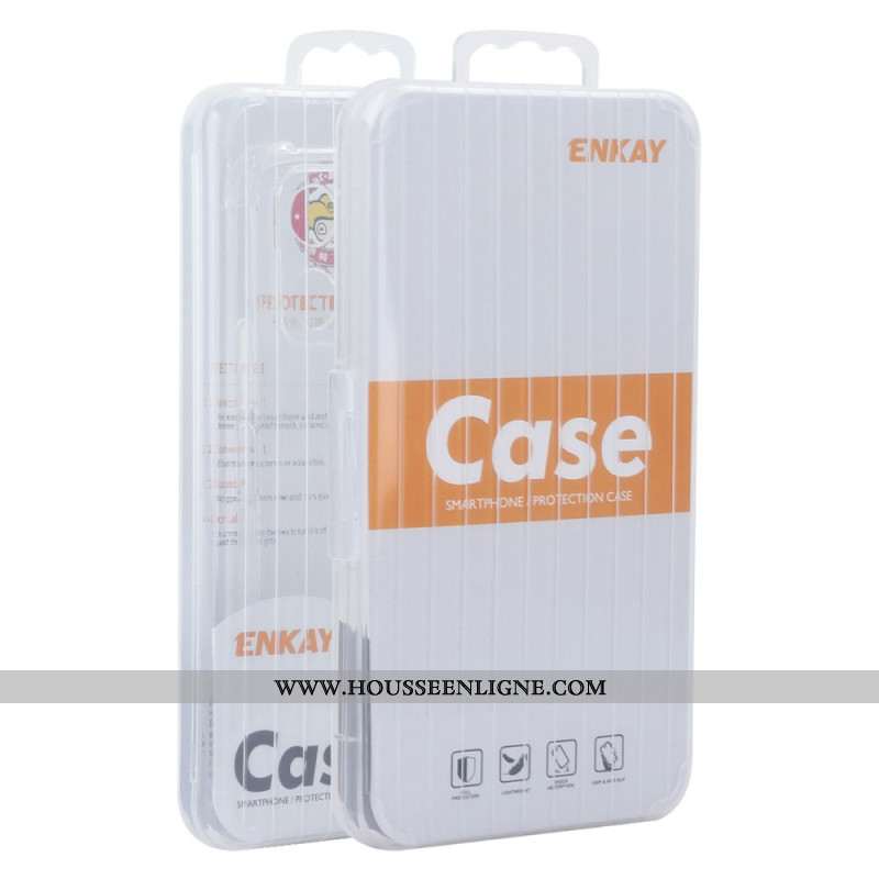 Coque Samsung Galaxy Z Flip 6 Transparente Coins Renforcés ENKAY