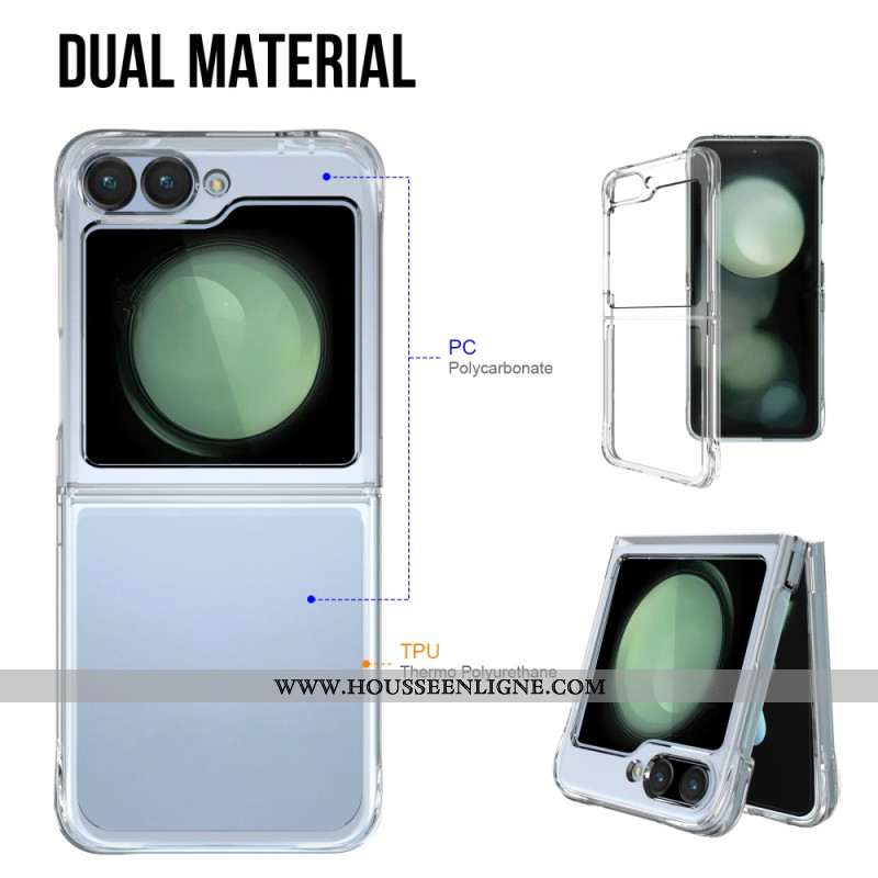 Coque Samsung Galaxy Z Flip 6 Transparente