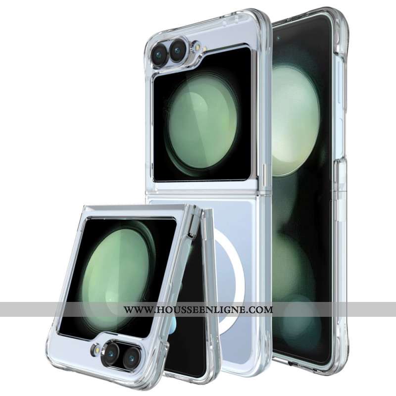 Coque Samsung Galaxy Z Flip 6 Transparente Magnétique