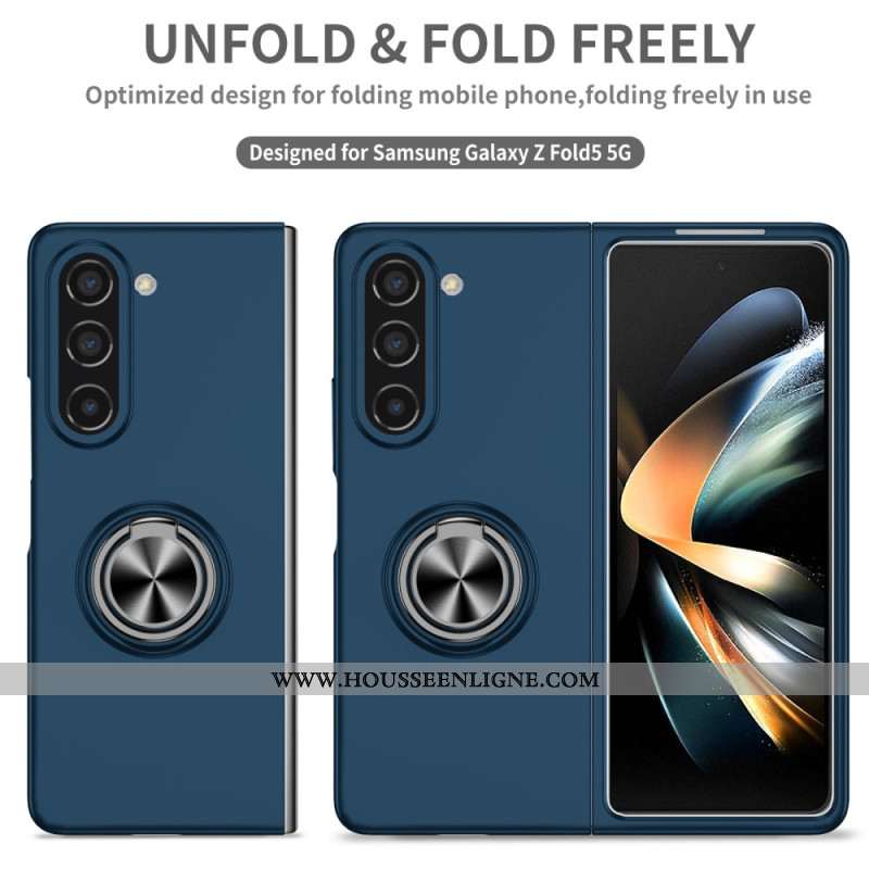 Coque Samsung Galaxy Z Fold 5 Basic Color Anneau