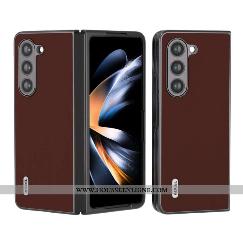 Coque Samsung Galaxy Z Fold 5 Cuir ABEEL