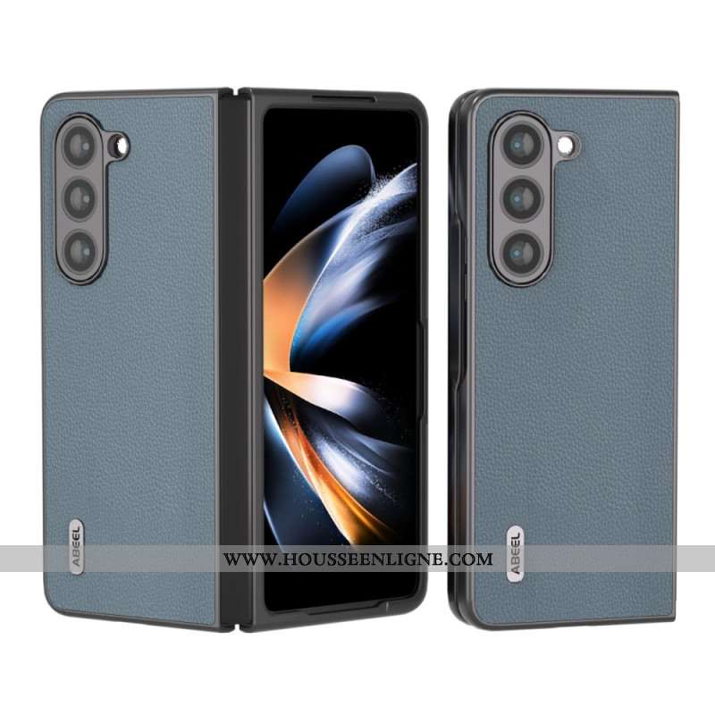 Coque Samsung Galaxy Z Fold 5 Cuir Texturé