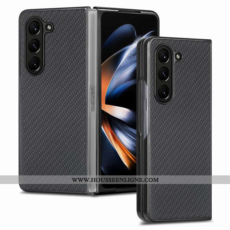 Coque Samsung Galaxy Z Fold 5 Fibre Carbone Classique