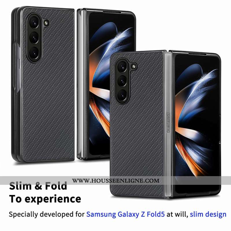 Coque Samsung Galaxy Z Fold 5 Fibre Carbone Classique