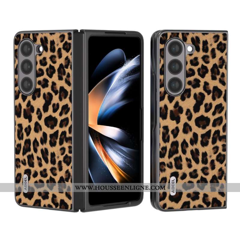 Coque Samsung Galaxy Z Fold 5 Léopard ABEEL