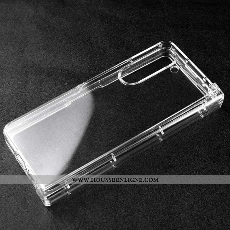 Coque Samsung Galaxy Z Fold 5 Plastique Transparente