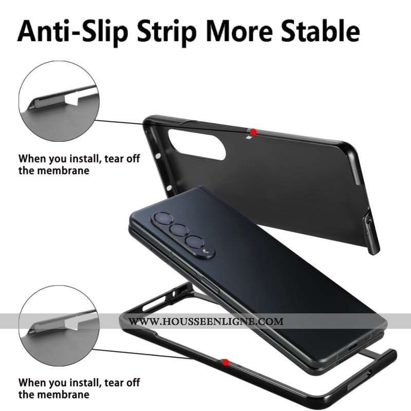 Coque Samsung Galaxy Z Fold 5 Porte-Stylet avec Sangle