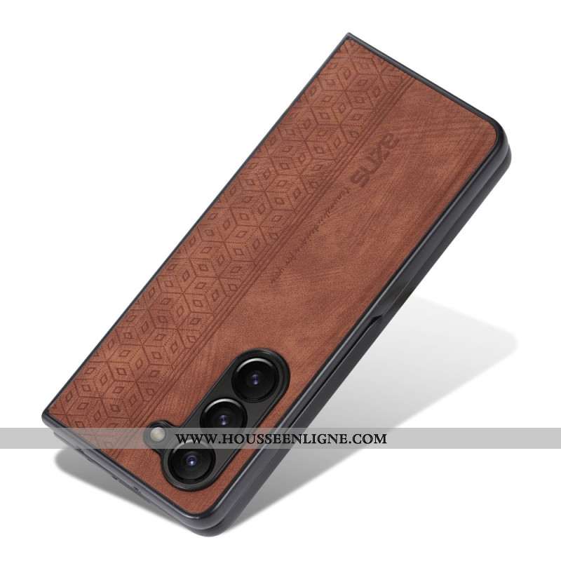 Coque Samsung Galaxy Z Fold 5 Simili Cuir AZNS