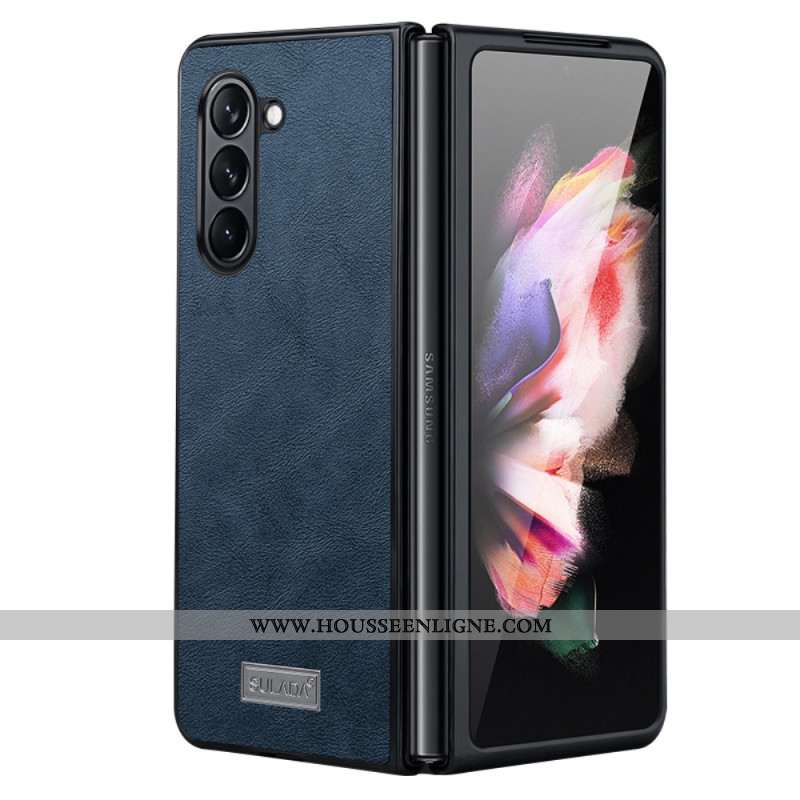 Coque Samsung Galaxy Z Fold 5 Élégance Cuir ABEEL