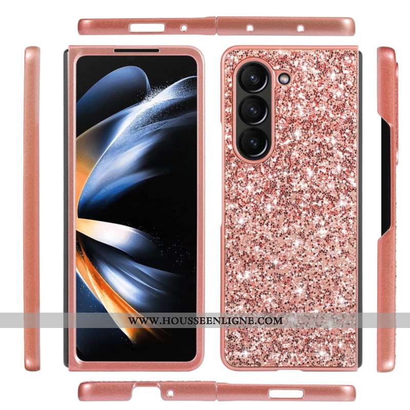 Coque Samsung Galaxy Z Fold 6 Cadre Silicone et Dos en Plastique