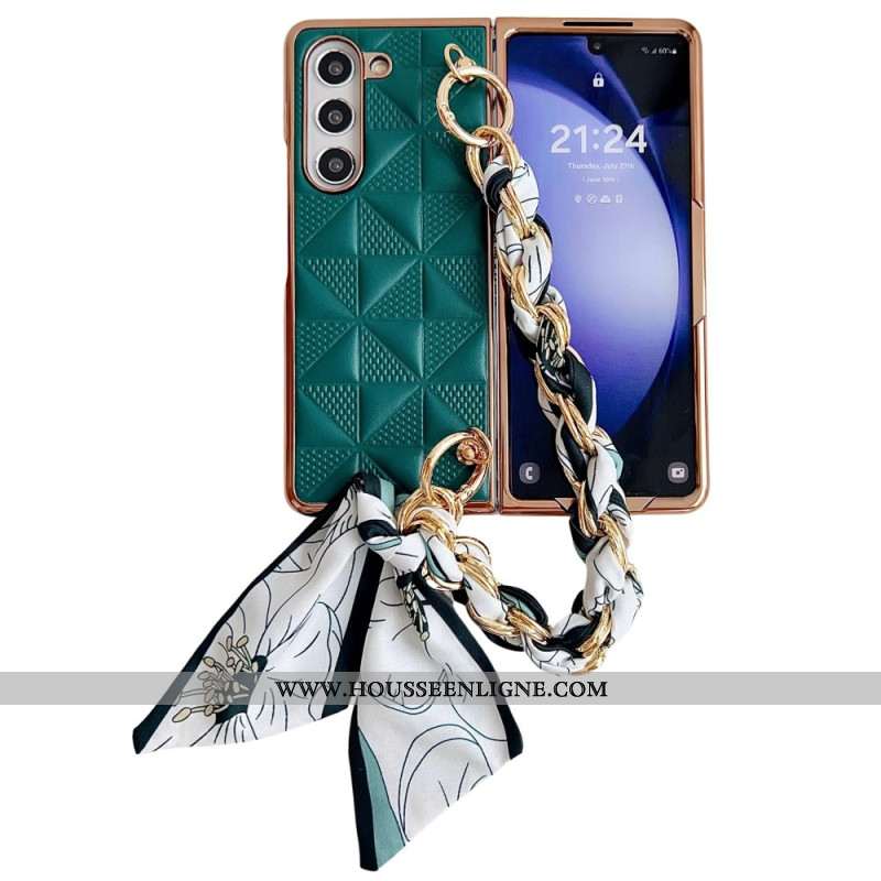 Coque Samsung Galaxy Z Fold 6 Chaîne à Ruban