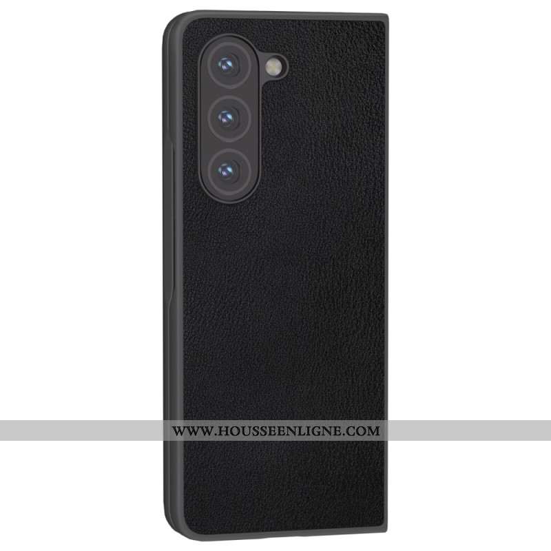 Coque Samsung Galaxy Z Fold 6 Effet Cuir