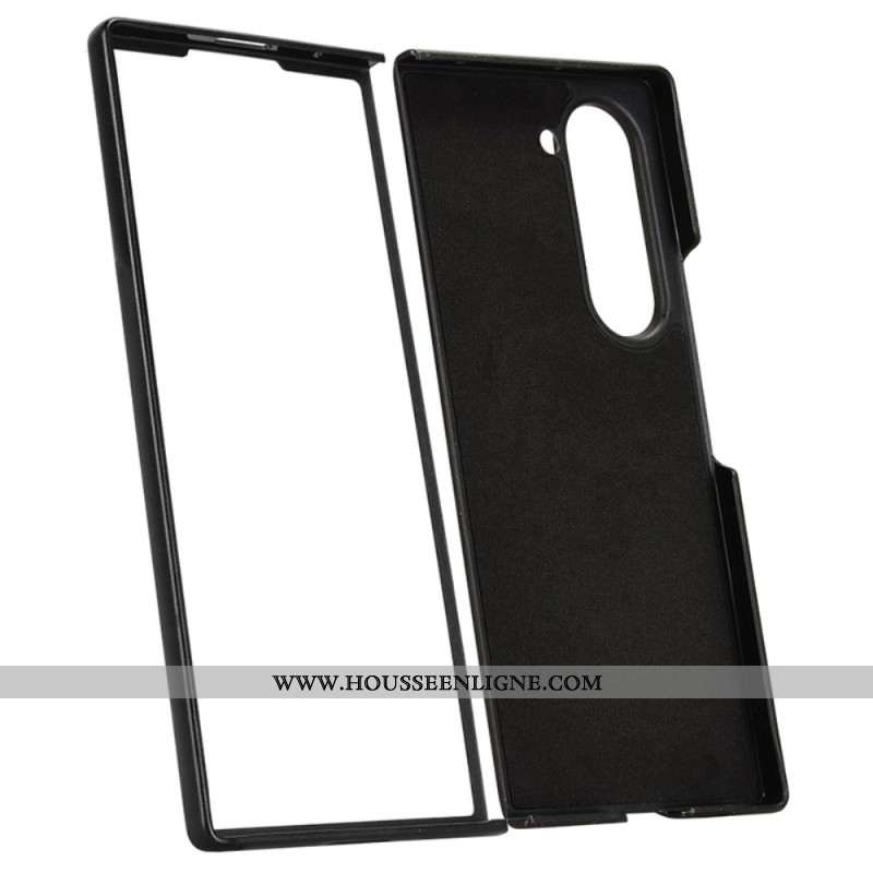 Coque Samsung Galaxy Z Fold 6 Effet Cuir