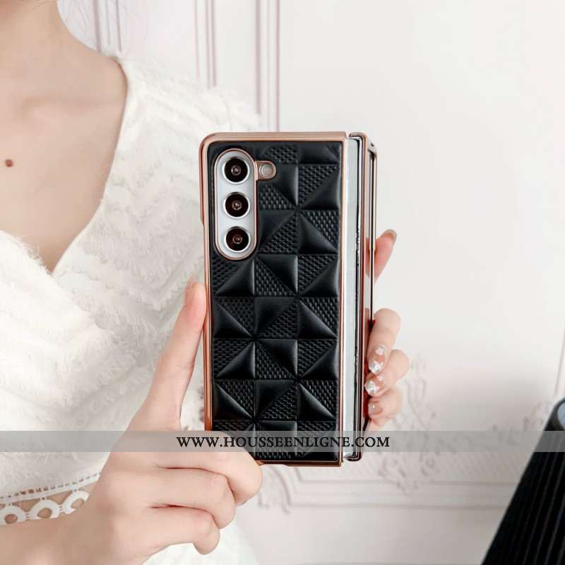 Coque Samsung Galaxy Z Fold 6 Matelassée