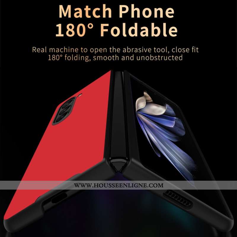 Coque Samsung Galaxy Z Fold 6 Simili Cuir Litchi