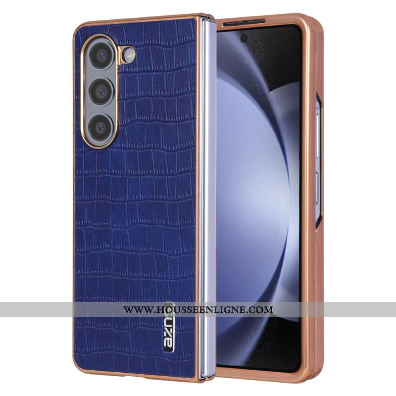 Coque Samsung Galaxy Z Fold 6 Style Cuir AZNS