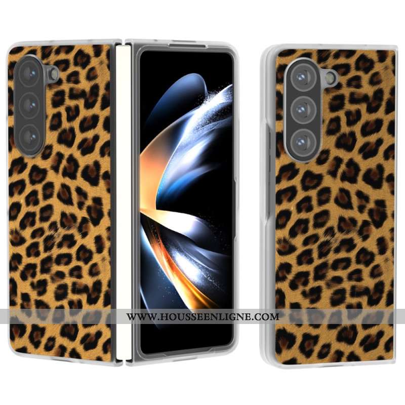 Coque Samsung Galaxy Z Fold 6 Style Léopard