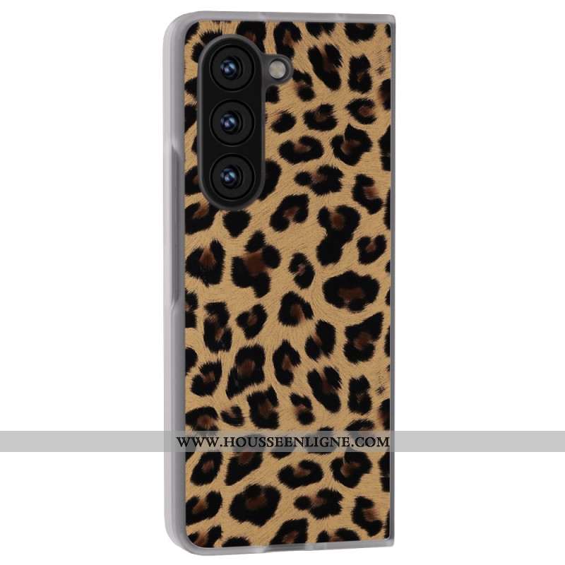 Coque Samsung Galaxy Z Fold 6 Style Léopard