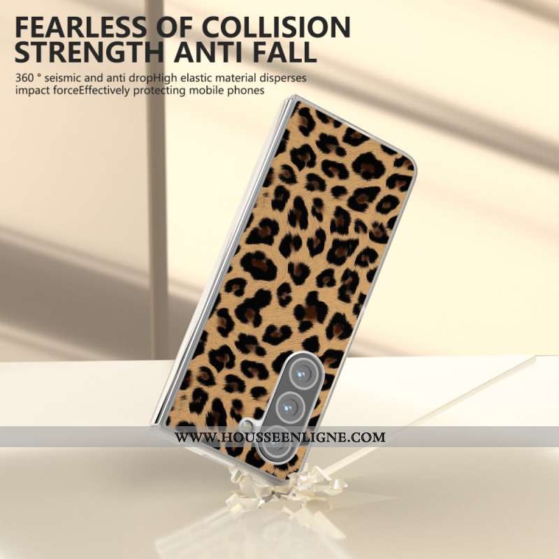 Coque Samsung Galaxy Z Fold 6 Style Léopard