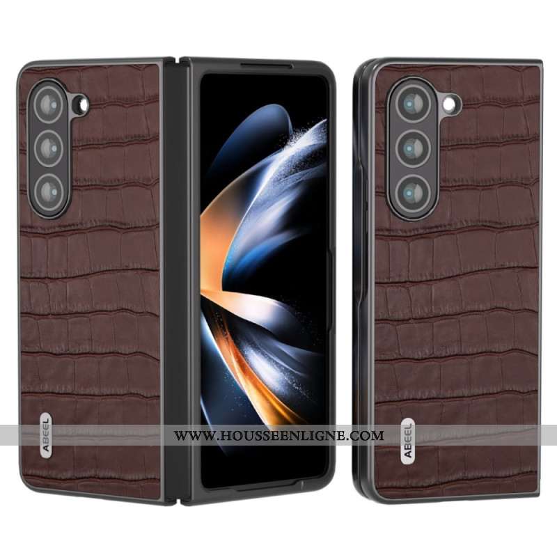 Coque Samsung Galaxy Z Fold 6 Texture Crcodile ABEEL