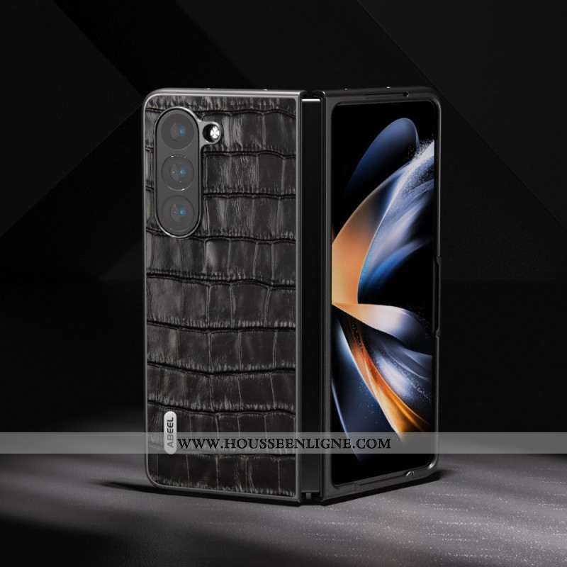 Coque Samsung Galaxy Z Fold 6 Texture Crcodile ABEEL