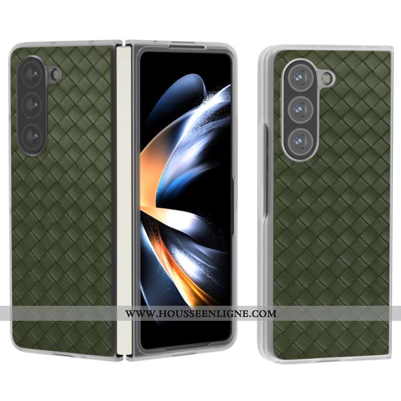 Coque Samsung Galaxy Z Fold 6 Texture Tissée