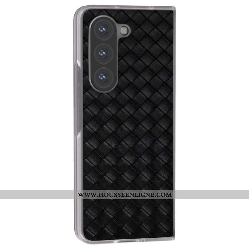 Coque Samsung Galaxy Z Fold 6 Texture Tissée