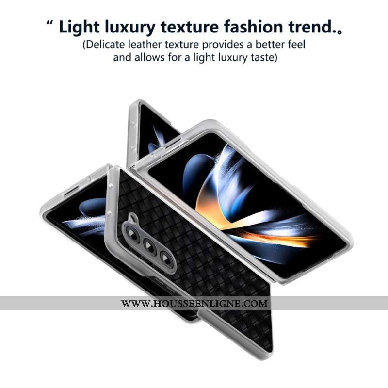 Coque Samsung Galaxy Z Fold 6 Texture Tissée