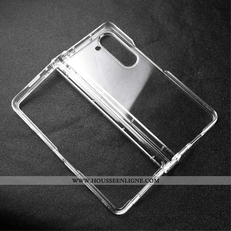 Coque Samsung Galaxy Z Fold 6 Transparente 3 Pièces