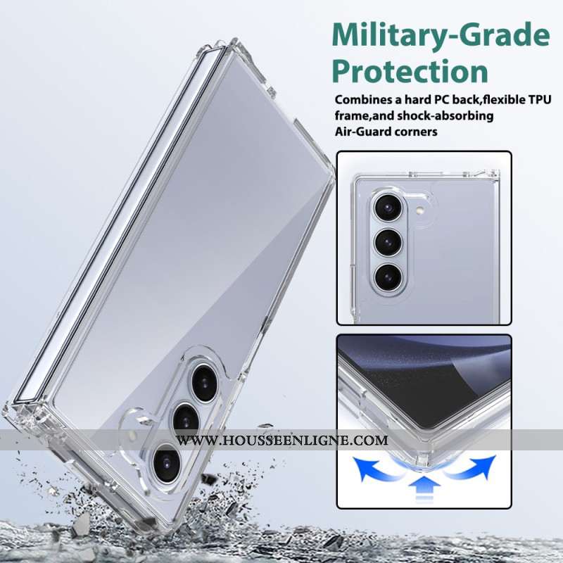 Coque Samsung Galaxy Z Fold 6 Transparente Anti-Rayures