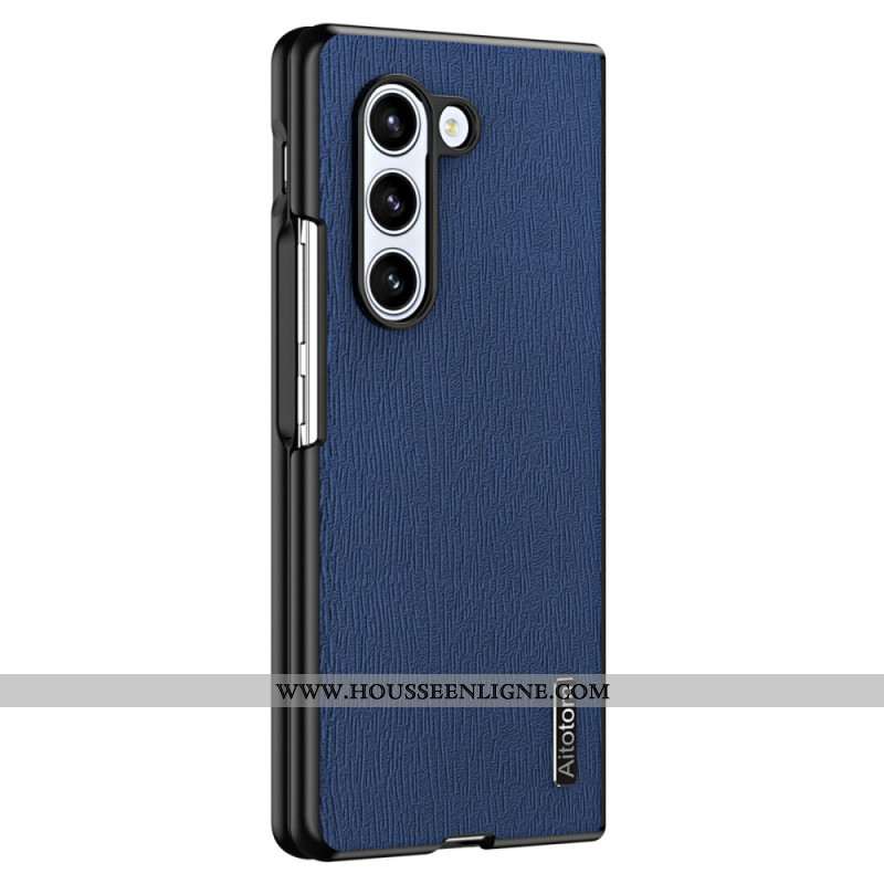 Coque Samsung Galaxy Z Fold 6 Ttexture Bois