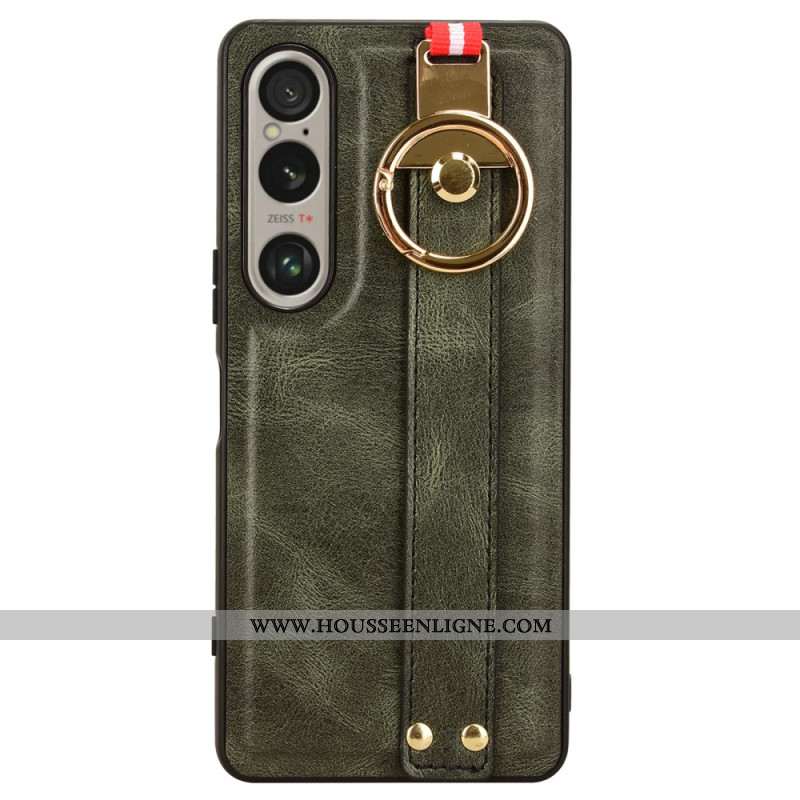 Coque Sony Xperia 1 VI Sangle et Anneau