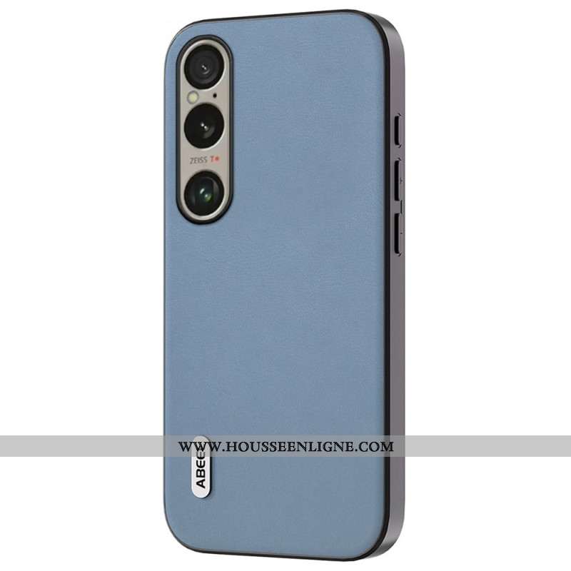 Coque Sony Xperia 1 VI Simili Cuir ABEEL