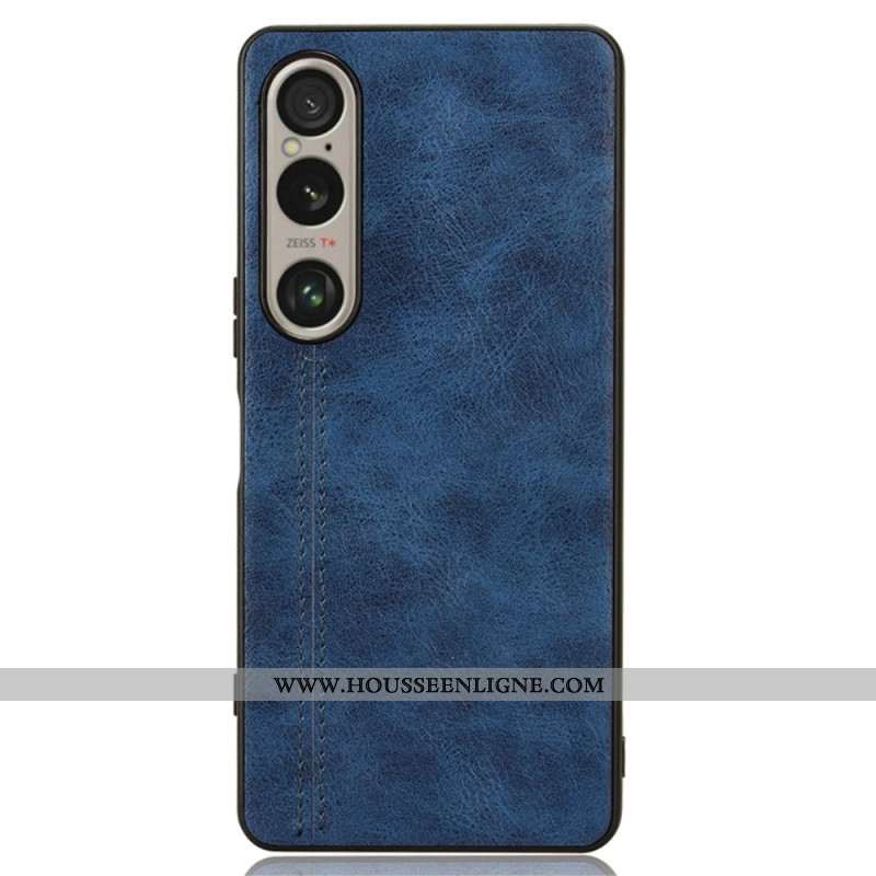 Coque Sony Xperia 1 VI Simili Cuir