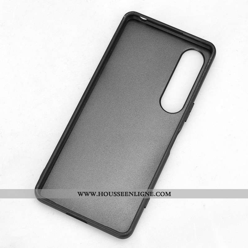 Coque Sony Xperia 1 VI Simili Cuir