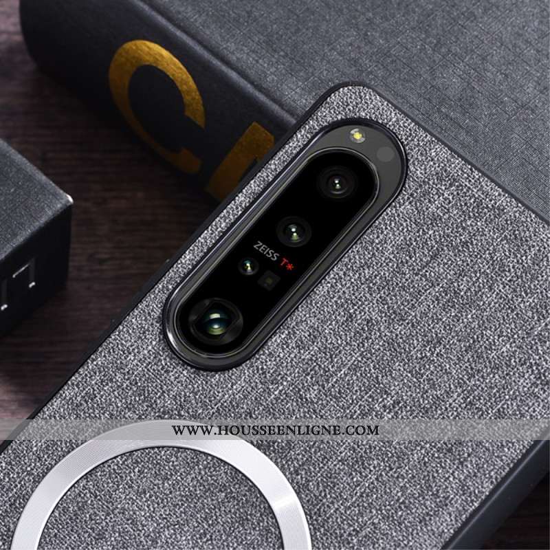 Coque Sony Xperia 1 VI Tissu Compatible MagSafe